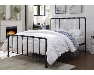 5ft King Size Retro bed frame. Kennerton. Matt black,metal frame. Industrial style